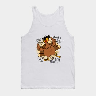 Funny Turkey Thanksgiving Day Tank Top